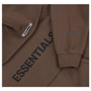 Brown Essentials Hoodies