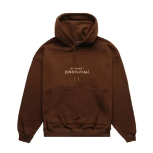 Essential Dark Brown Chocolate Hoodie