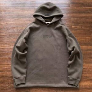 Essential Logo Grey Hoodie