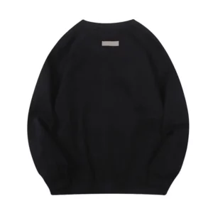 Essentials 1977 Crewneck Black Sweatshirts