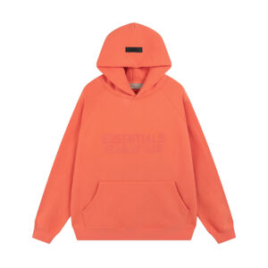 Essentials Fog Coral Red Hoodie