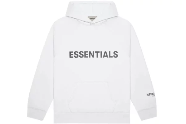 Fear of God Essentials Pull-Over Hoodie – White